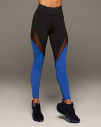 Fuse Legging - Royal Blue/Black