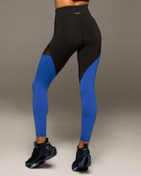 Fuse Legging - Royal Blue/Black