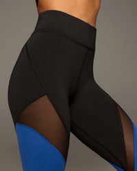 Fuse Legging - Royal Blue/Black