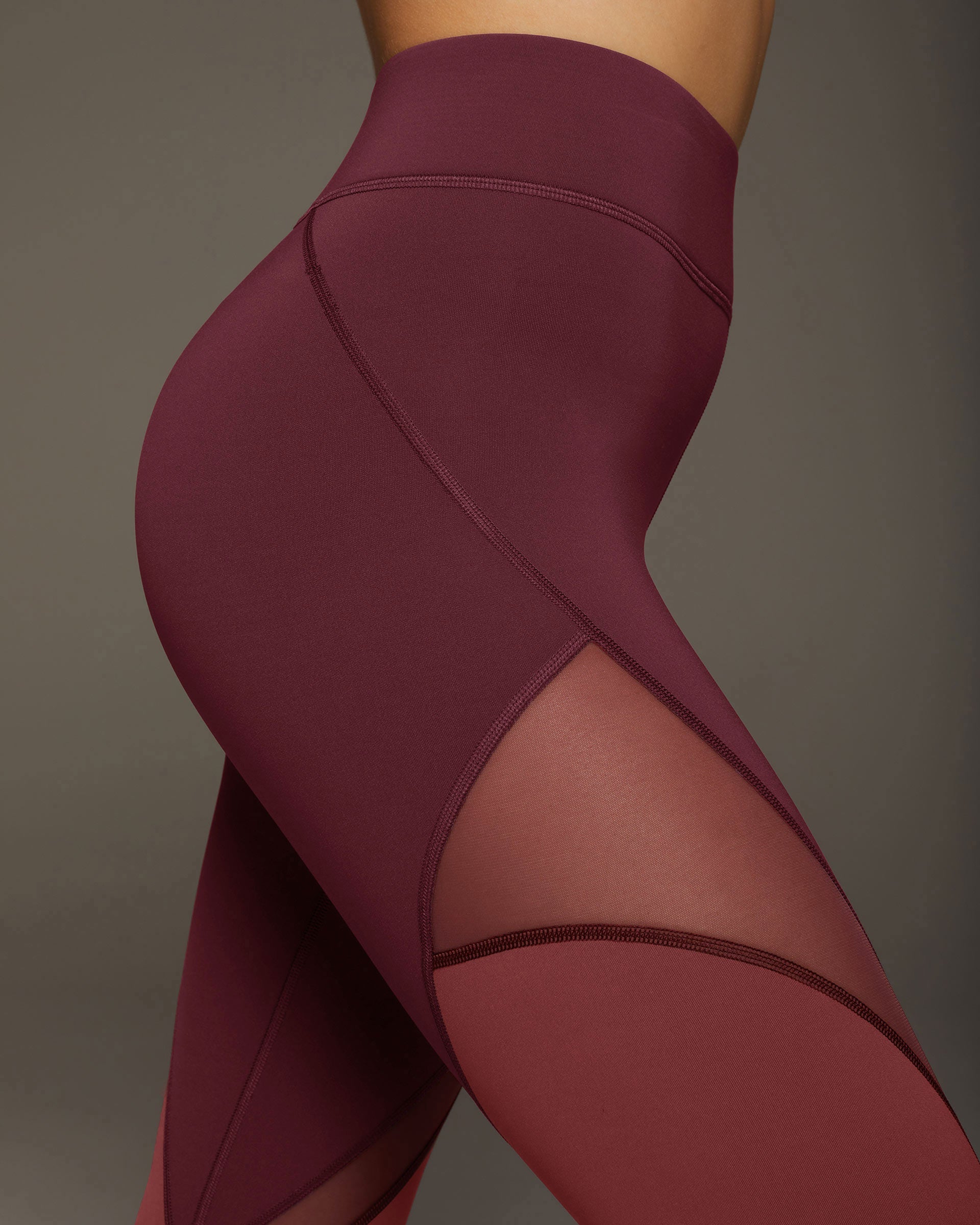 Fuse Legging - Spice/Wine