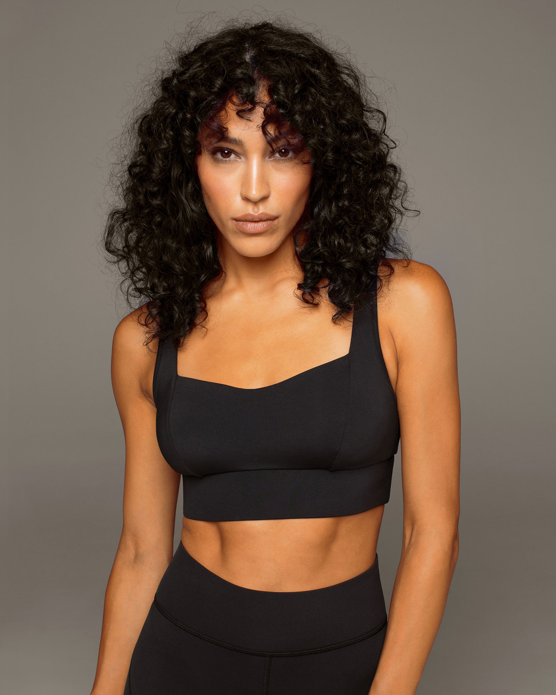 Fuse Longline Bra - Black