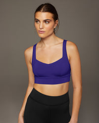 Fuse Longline Bra - Indigo