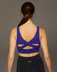 Fuse Longline Bra - Indigo