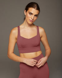 Fuse Longline Bra - Spice