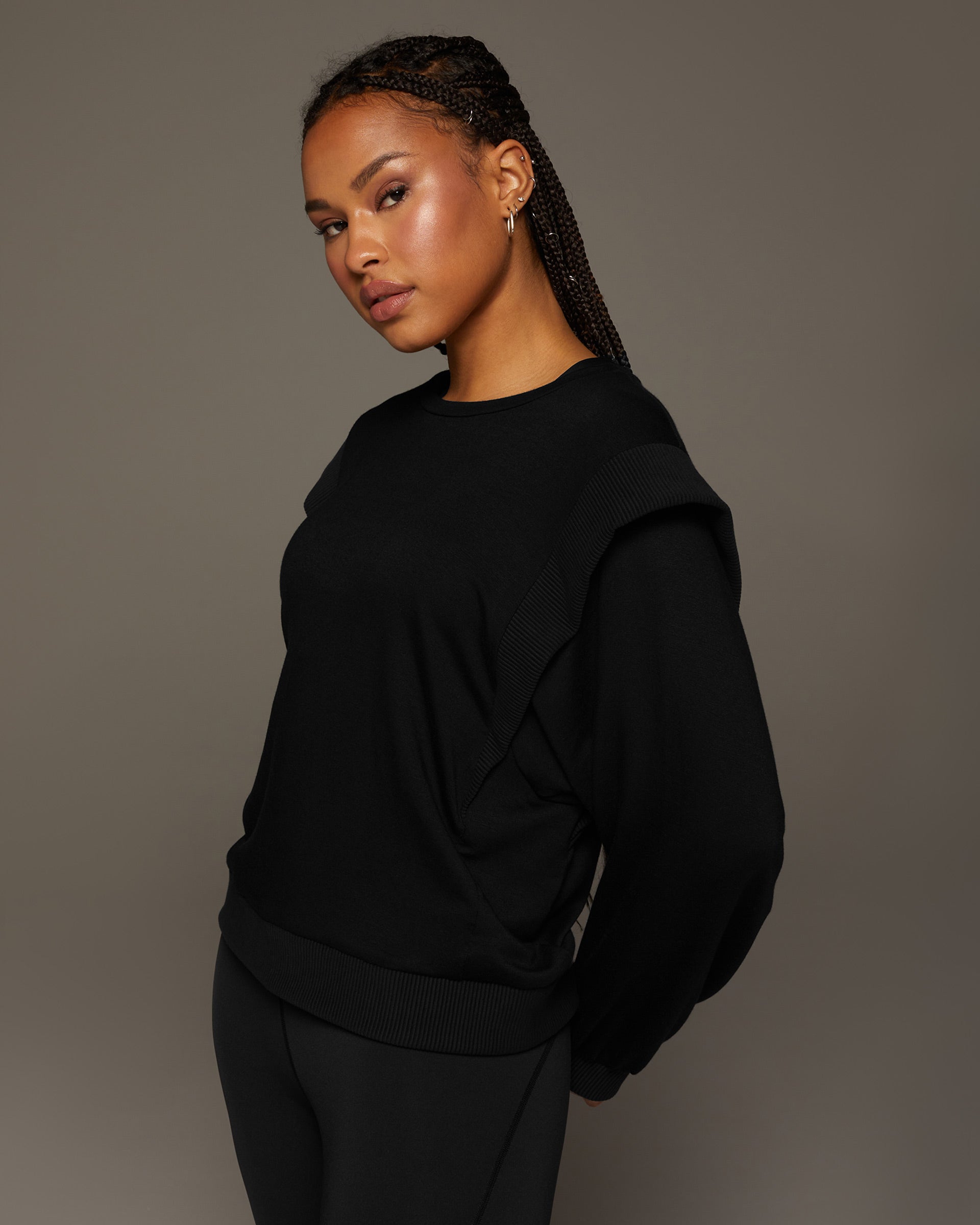 Glacier Sweatshirt - Black