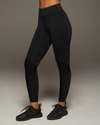 Moonwalk Lace-up Legging - Black