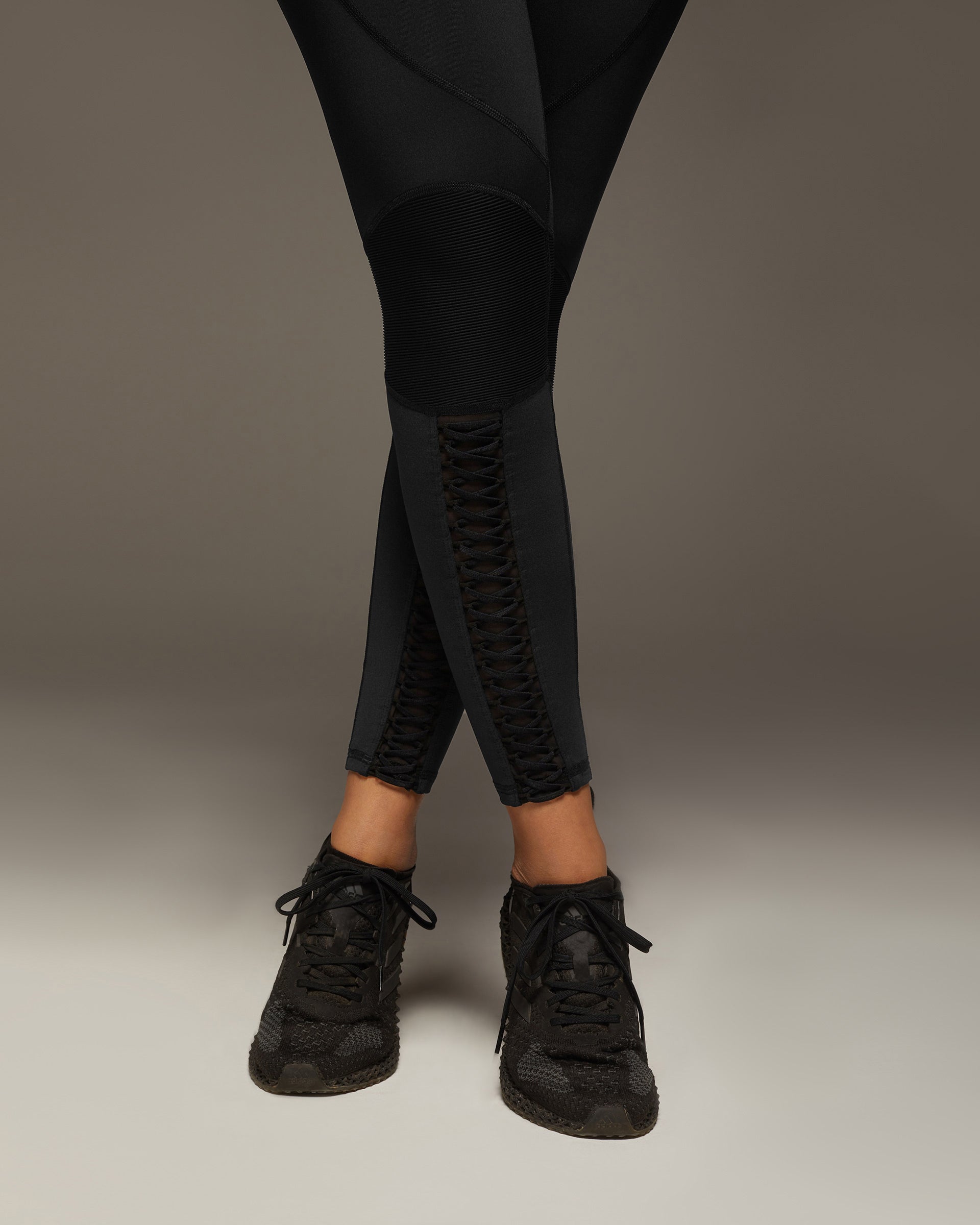 Moonwalk Lace-up Legging - Black