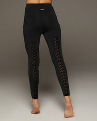 Nero-Lace-Up Legging - Black