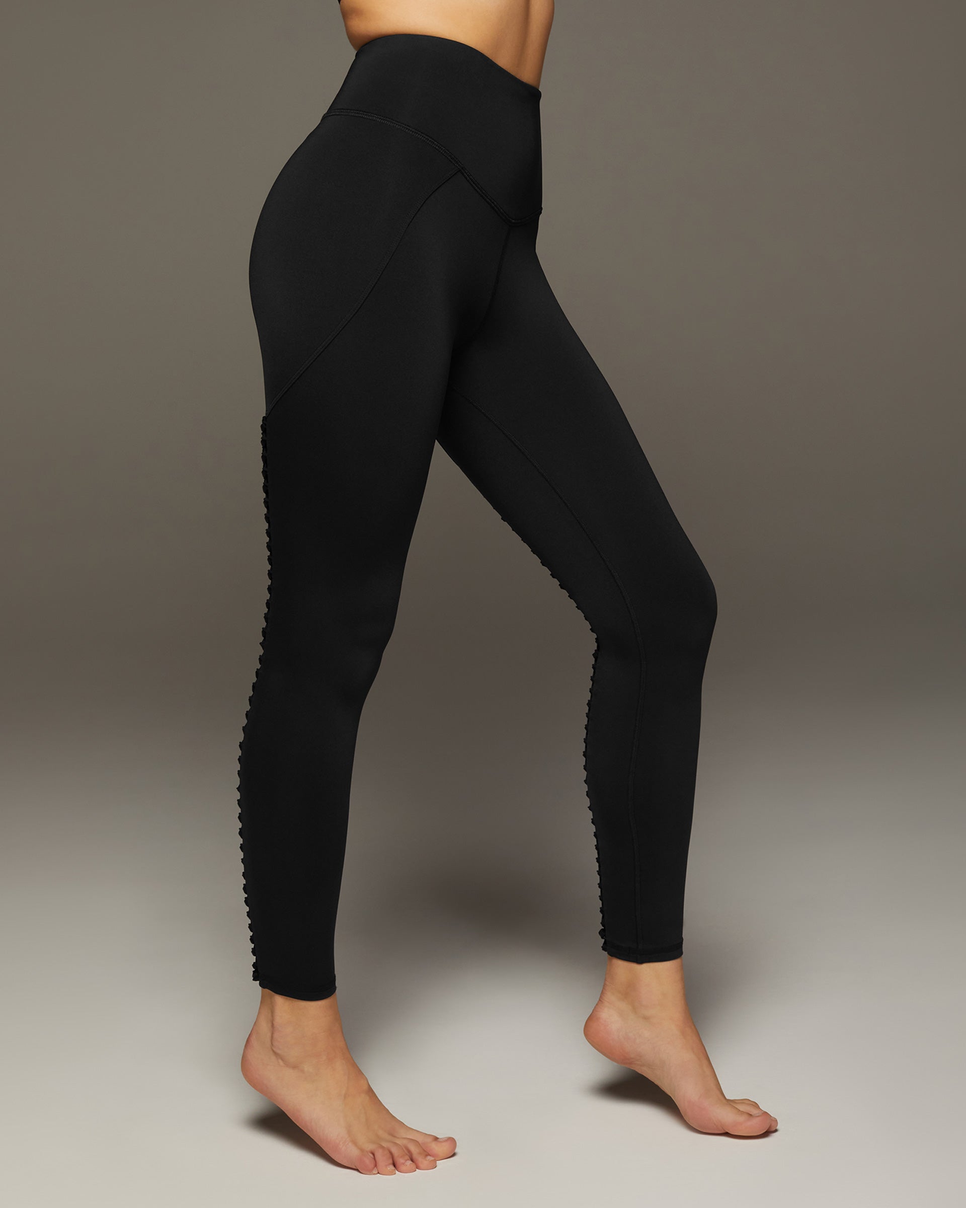 Nero-Lace-Up Legging - Black