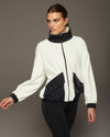 Powder Jacket - Black/Ivory