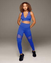 Solstice Longline Bra - Royal Blue