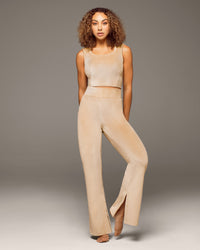 Terra Soft Rib Pant - Desert Sand