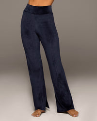 Terra Soft Rib Pant - Navy