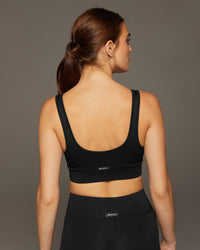 Velocity Longline Bra - Black