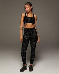 Verve Celestial Print Legging - Black